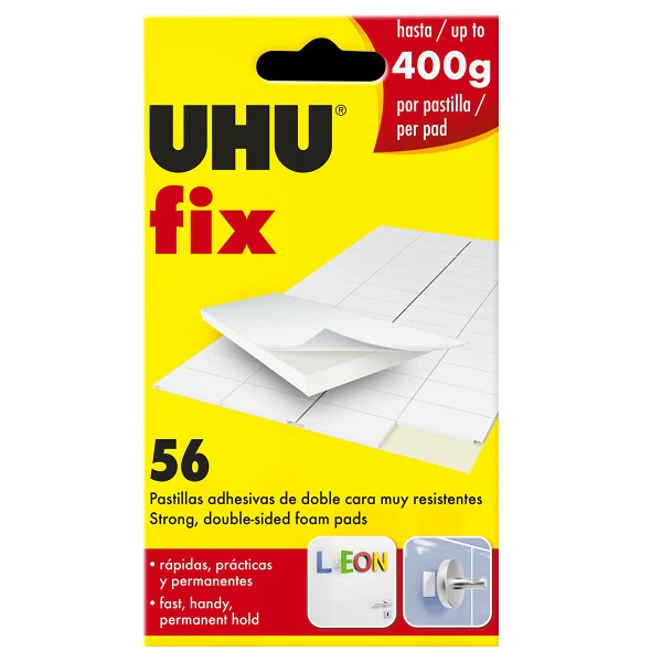 Fix 56 reuable Pads UHU 32975